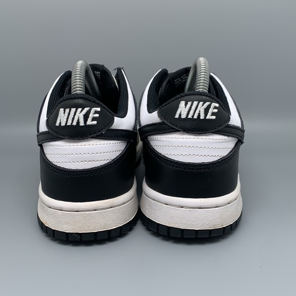 Nike Dunk Low Retro Panda Shoes CW1590-100 Youth Sz 7 Women's Sz 8.5 - Picture 3 of 10